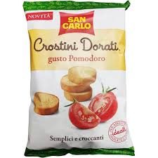 Crostini dorati pomodoro